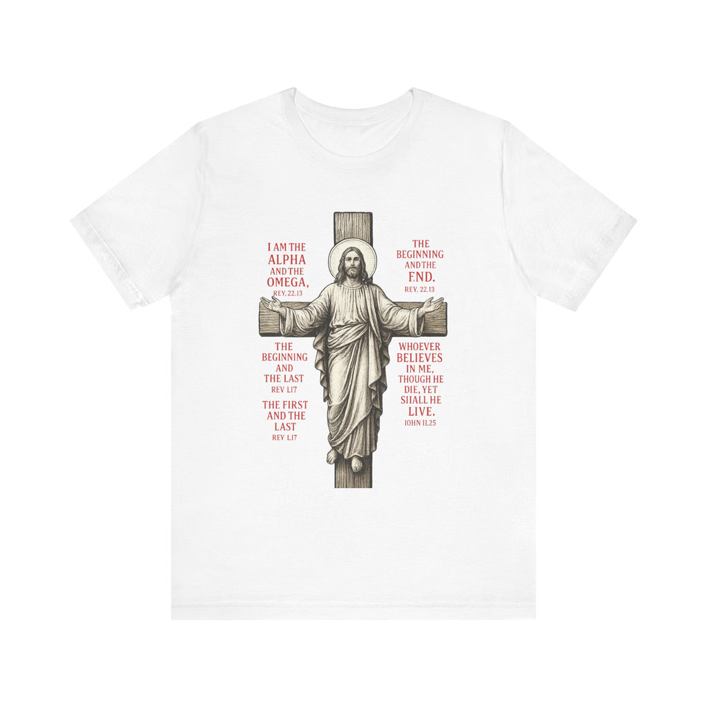 Faith-Inspired Unisex Jersey Tee with Inspirational Design